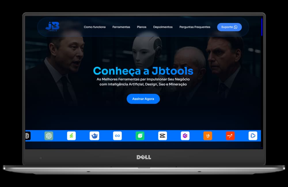 Imagem do site da Jbtools